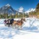 Pferdekutsche im Schnee